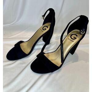 GBG Los Angeles G by Guess Heels shoes stilletos Women 7 Black Open toe